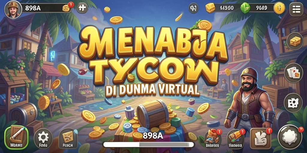 Tampilan gameplay 898A yang menarik di dunia Tycoon.