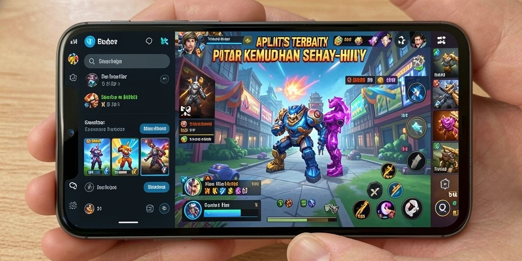 Tampilan aplikasi 93337 yang sederhana dan fungsional.