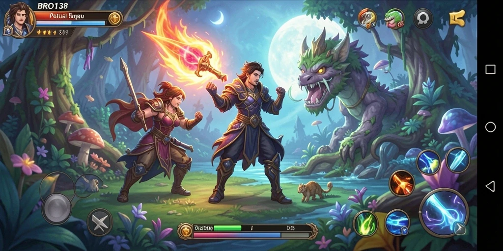 Screenshot menampilkan gameplay seru di dunia petualangan BRO138.