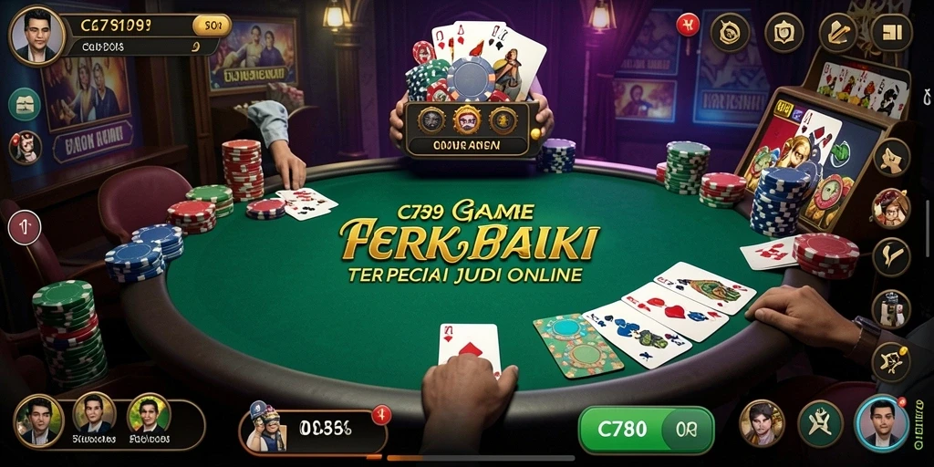 Tampilan gameplay menarik dari C789 yang memikat para pemain Poker.