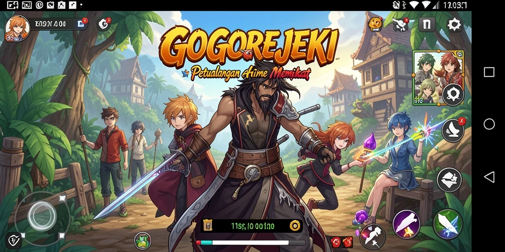 Gameplay seru GOGOREJEKI yang penuh warna dan karakter unik.