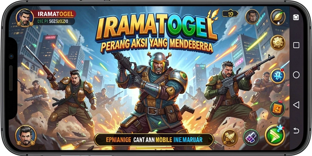 Screenshot gameplay IRAMATOGEL menampilkan aksi mendebarkan dan visual yang memukau.