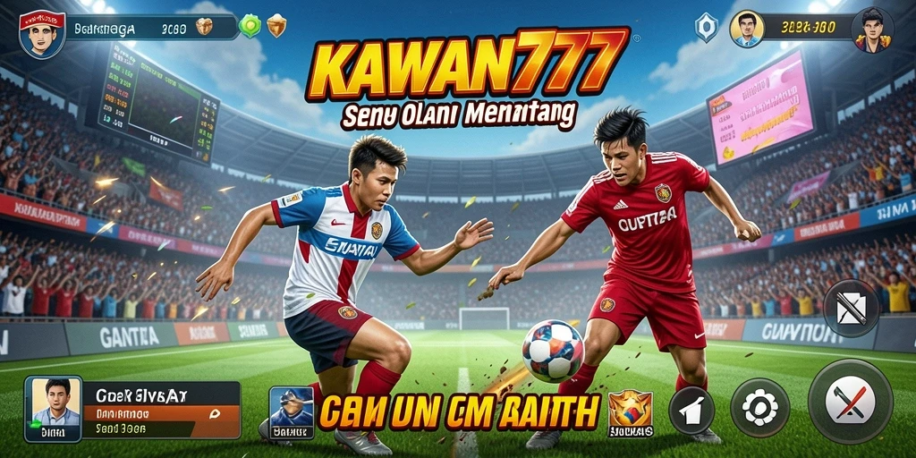 Screenshot KAWAN777 menunjukkan aksi bermain olahraga yang seru.