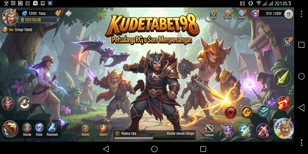 Tampilan gameplay RPG yang mengasyikkan dan penuh tantangan.