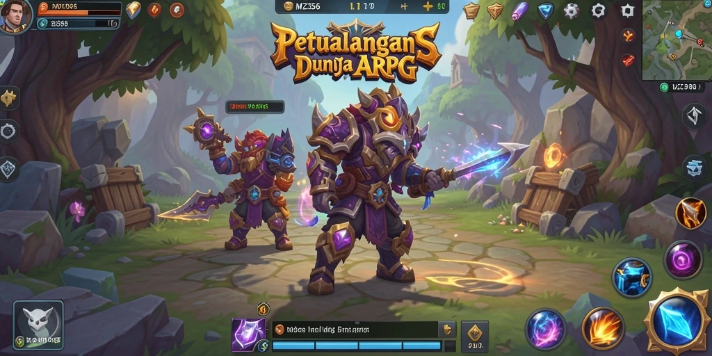 Tampilan menarik dari gameplay MZ356 yang seru dan penuh aksi.