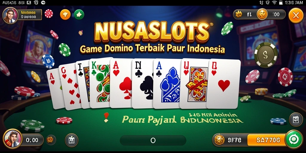 Tampilan gameplay seru dan mendebarkan di NUSASLOTS.