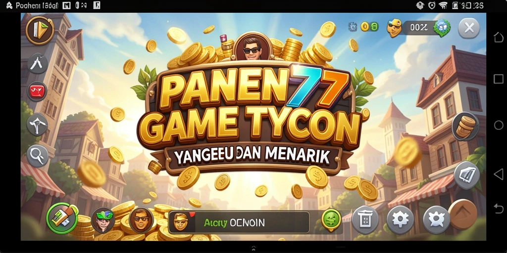 Tampilan gameplay PANEN77 yang menampilkan keseruan mengelola pertanian.