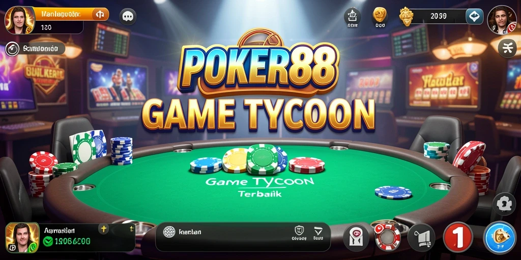 Gameplay POKER88 dengan suasana kasino yang menarik.