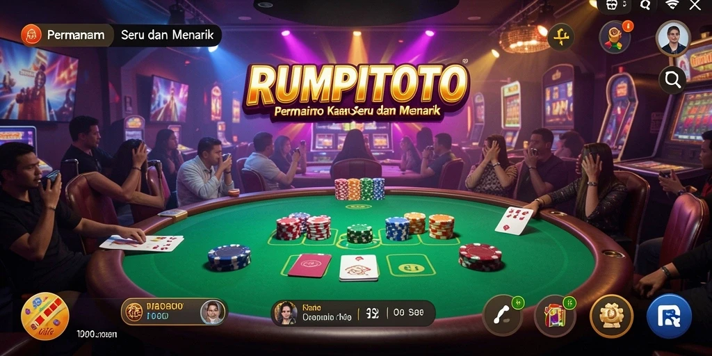 Screenshot RUMPITOTO menampilkan gameplay Kasino yang mendebarkan.