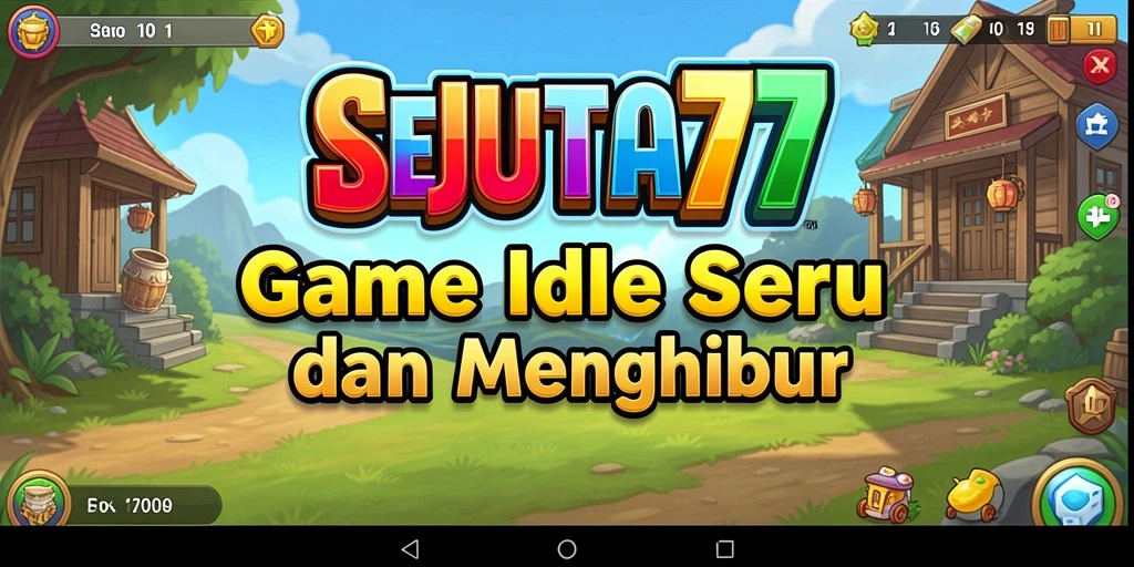 Tampilan gameplay SEJUTA77 dengan karakter dan sumber daya yang menarik.