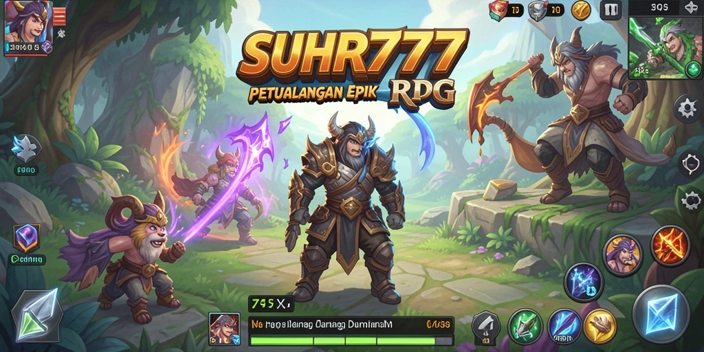 Screenshot gameplay <strong>SUHU777</strong> menampilkan aksi pertempuran yang mendebarkan.